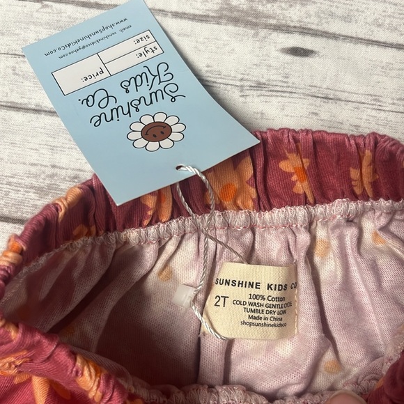 Sunshine Kids Co skirt and top - Picture 2 of 3
